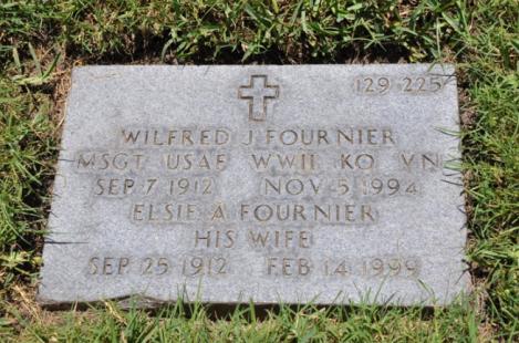 FOURNIER-Wilfred Joseph-WWII-Korea-Vietnam-AAC-USAF-headstone.jpg