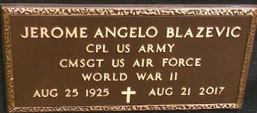 BLAZEVIC-Jerome Angelo-WWII-Army-footstone.jpg