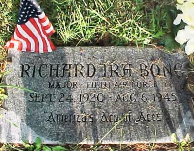 BONG-Richard Ira-WWII-USAAF-headstone.jpg