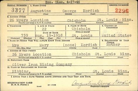 KORDISH-Augustine George-WWII-Army-reg.card.jpg