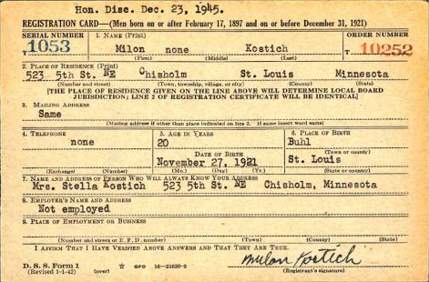 KOSTICH-Milan-WWII-Army-reg.card.jpg