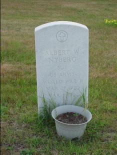 NYBERG-Albert Wilbur-WWII-Army-headstone.jpg