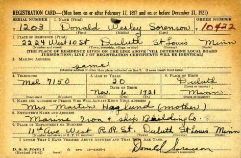 SORENSON-Donald Wesley-WWII-Army-reg.card .jpg