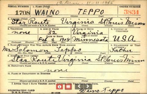 TEPPO-Waino-WWII-Army-Europe