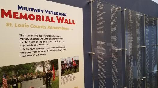 Veterans Memorial Hall - Wall of Remembrance